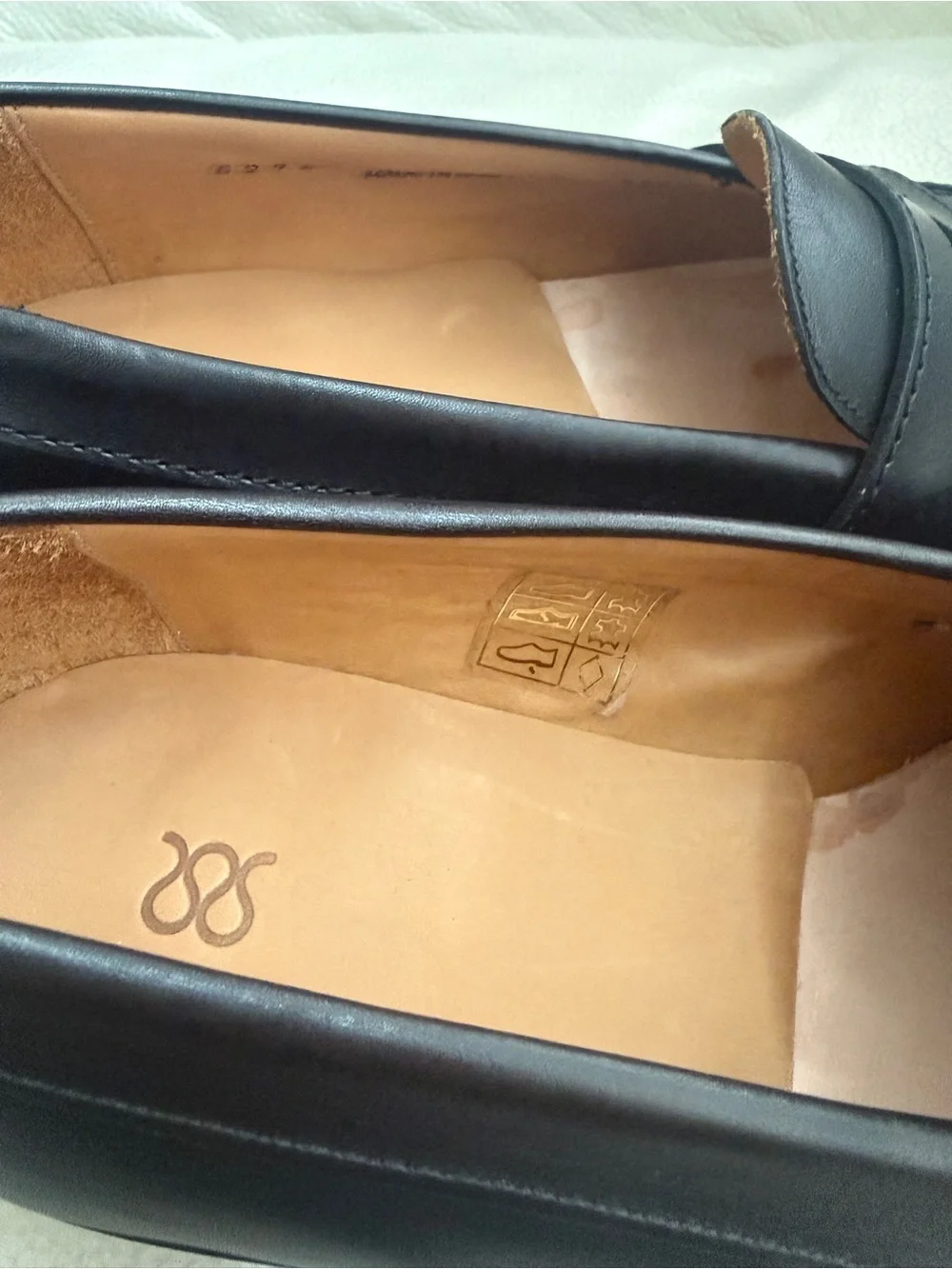 MORJAS The Ivy loafer  Black Sz 8.5 Moccasin Rubber Sole $420 Slipper